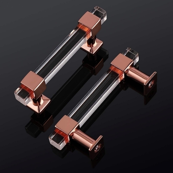 NIB 20 Pack Rose Gold Cabinet Pulls - Picture 7 of 8